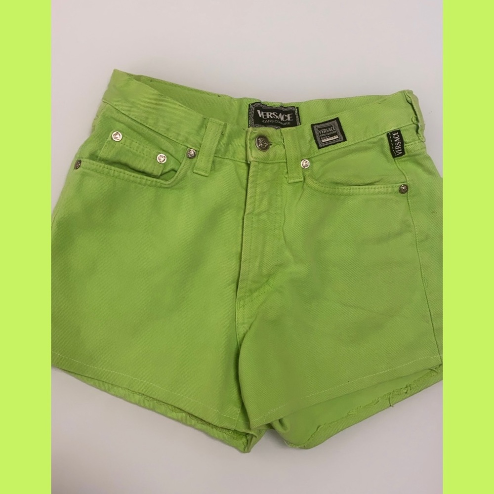 💚vintage versace couture shorts💚